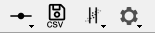 Upper plot toolbar.